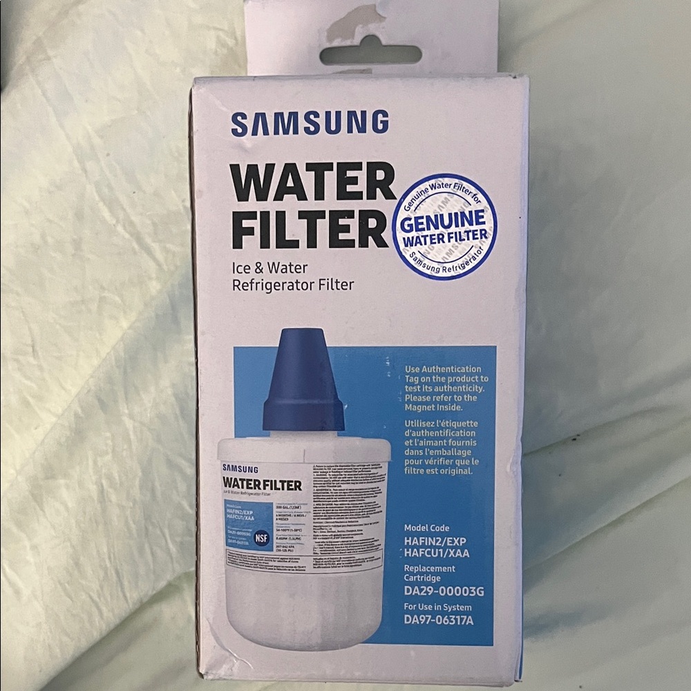 Samsung Genuine Blue and White Water Filter